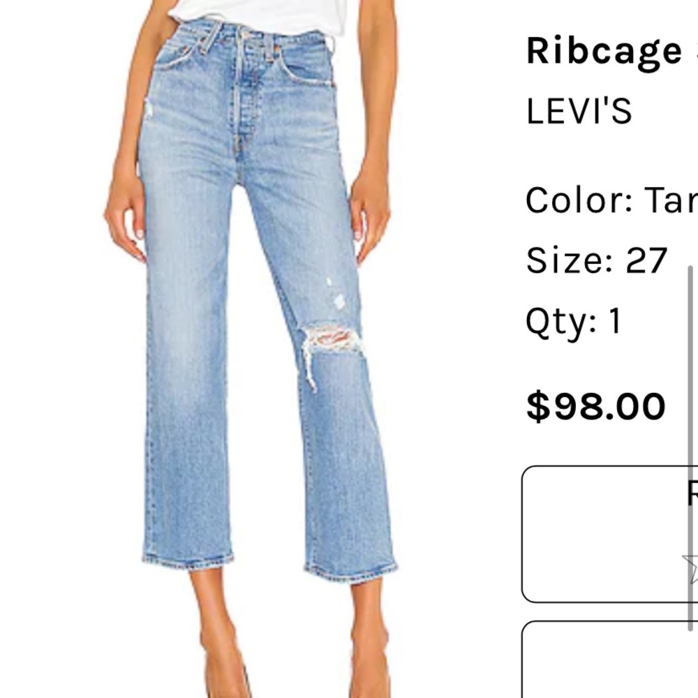 Levi’s Ribcage Straight Leg Jeans